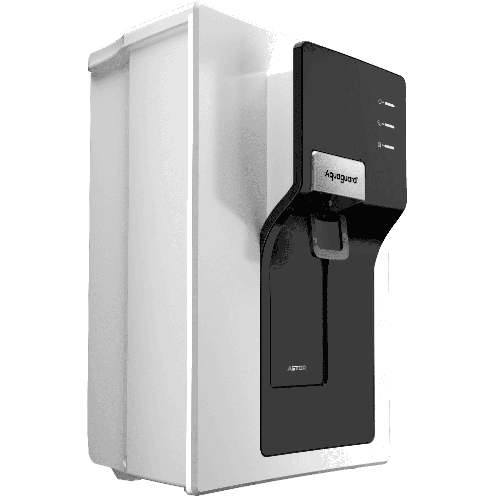 Aquaguard 6.2 Ltrs Astor Alkaline RO+UV+MTDS Water Purifier, White