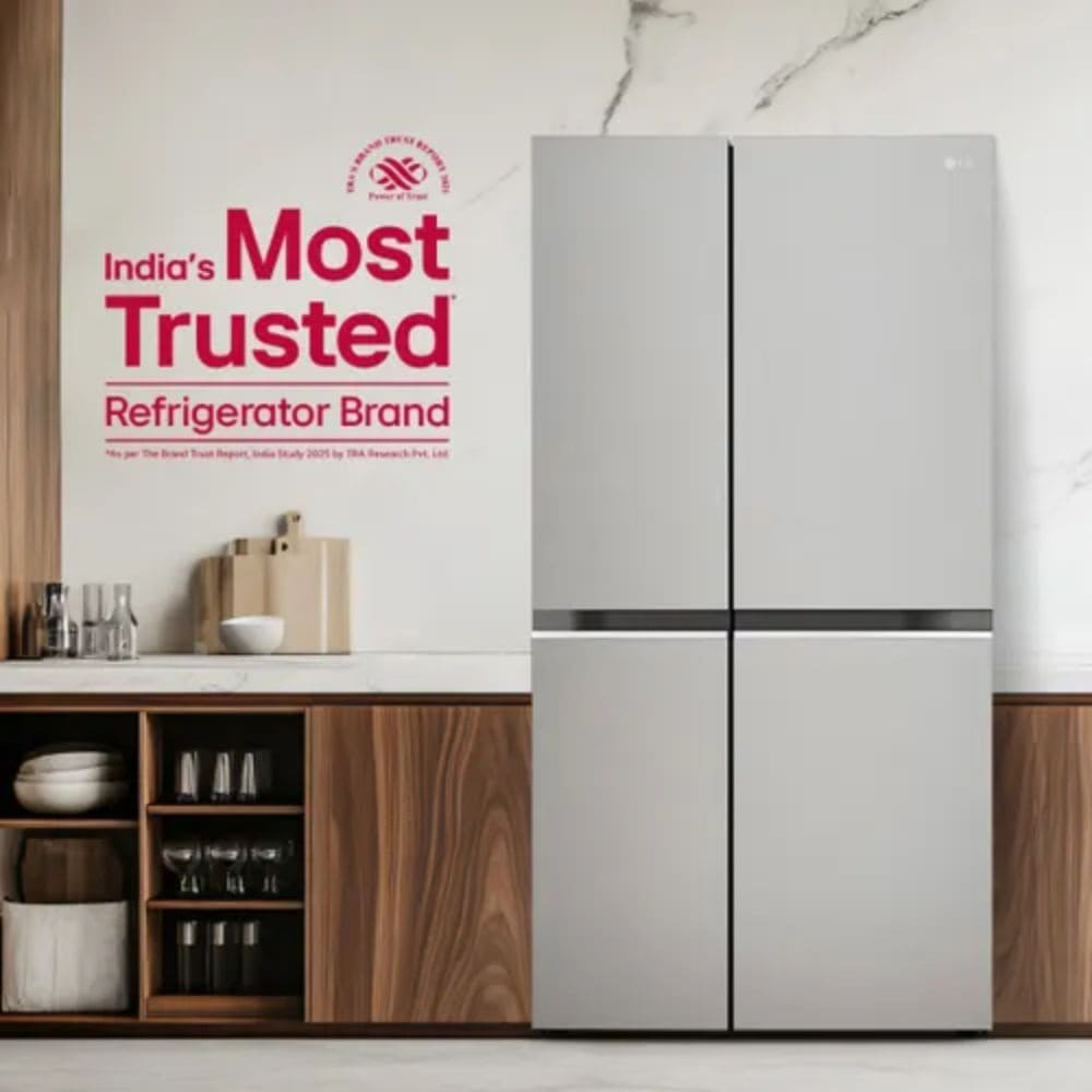 LG 650 Litres 3 Star Inverter Frost Free Side by Side Refrigerator (GL-B257EUS3, Urban Steel)