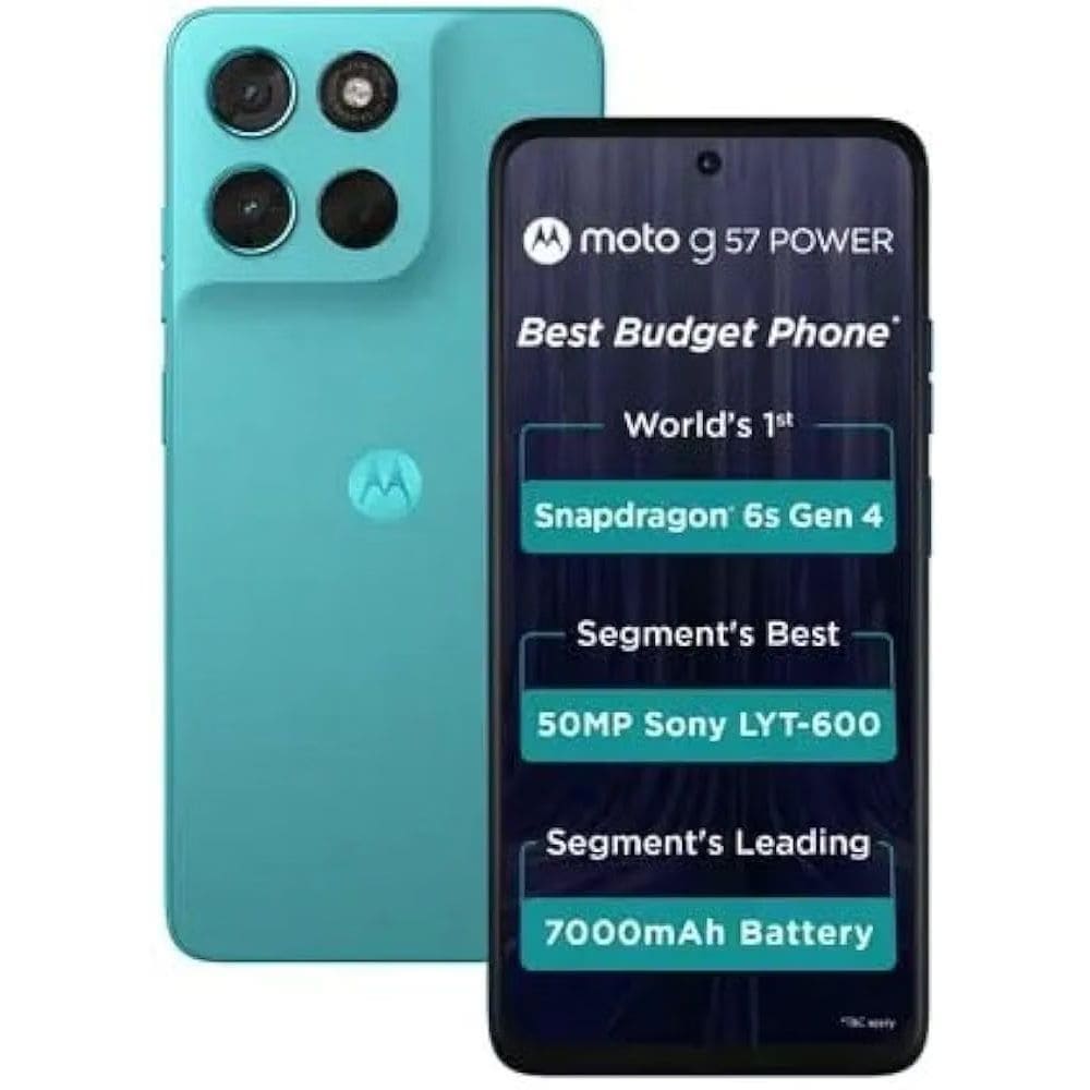 Motorola G57 NEW 8GB/128GB, 5G with Camera Control Android Phone (Available in Multi Colour)