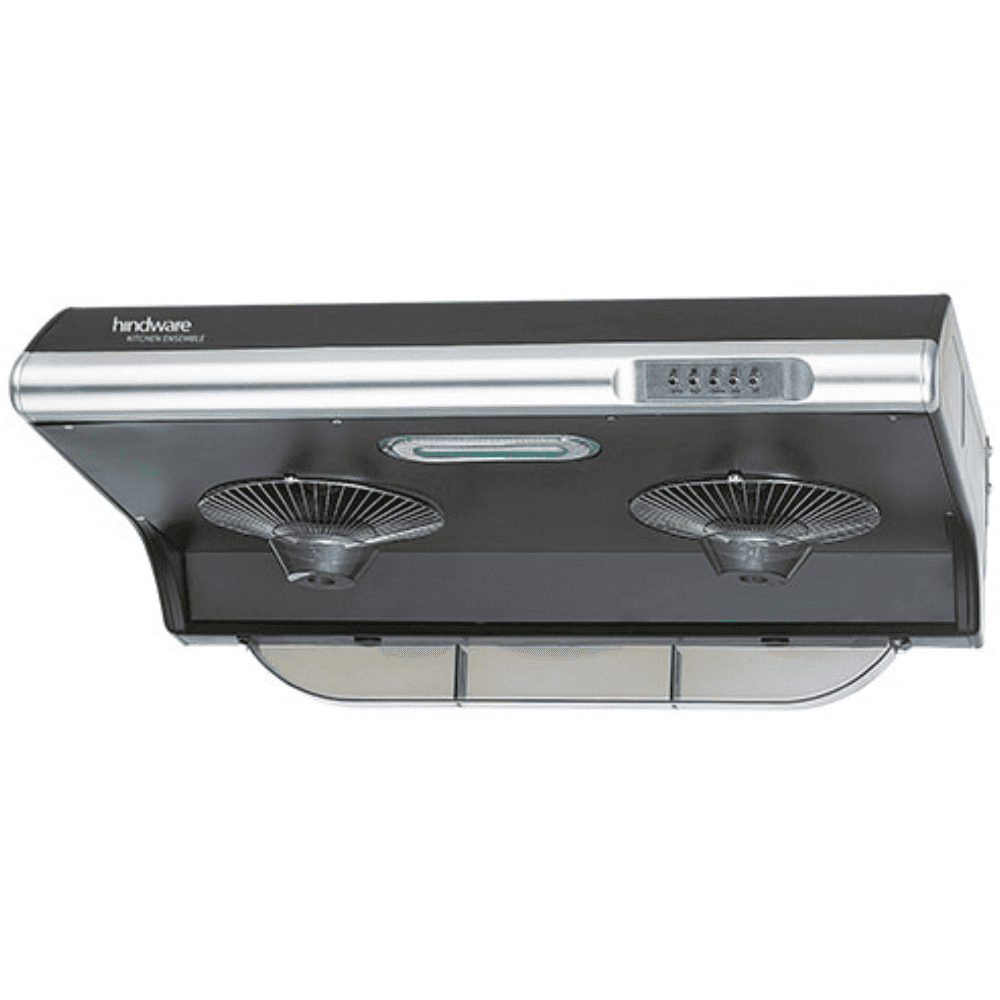 Hindware BENITO, 60 cm 1200 m3/hr Auto Clean Wall Mounted Hood Chimney, Filterless Technology, Touch Control (Black)