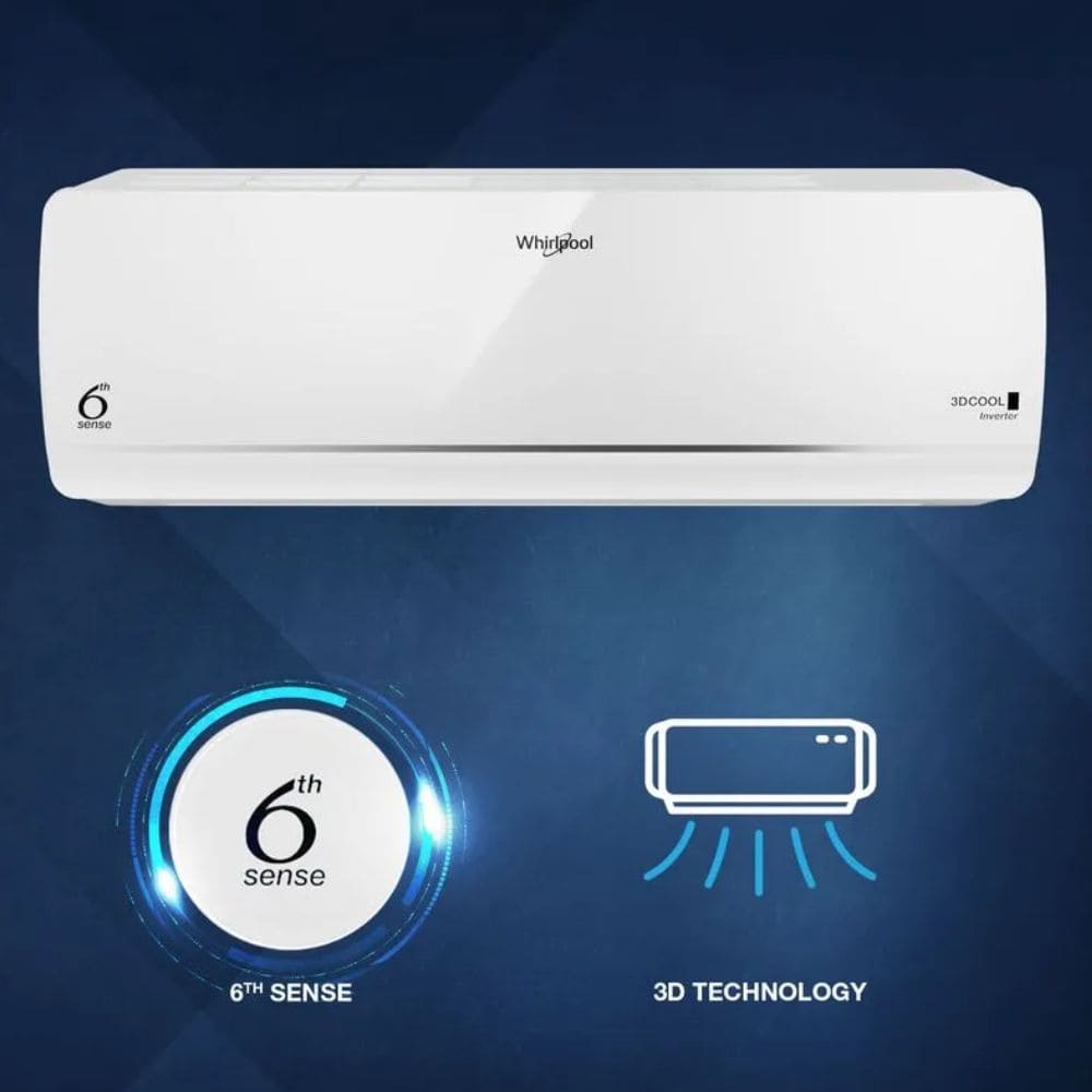 Whirlpool 1.0 Ton 3 star Inverter Split Air Conditioner (3DCOOL 10T 3S INV EXP S6M1PP0)