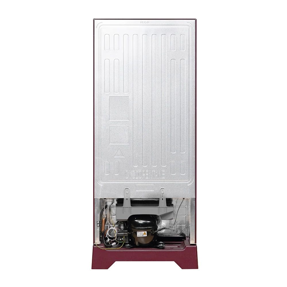 Haier 190 Ltrs, 5 Star Single Door Refrigerator (HRD 2115PRHA N, Red Hilton)