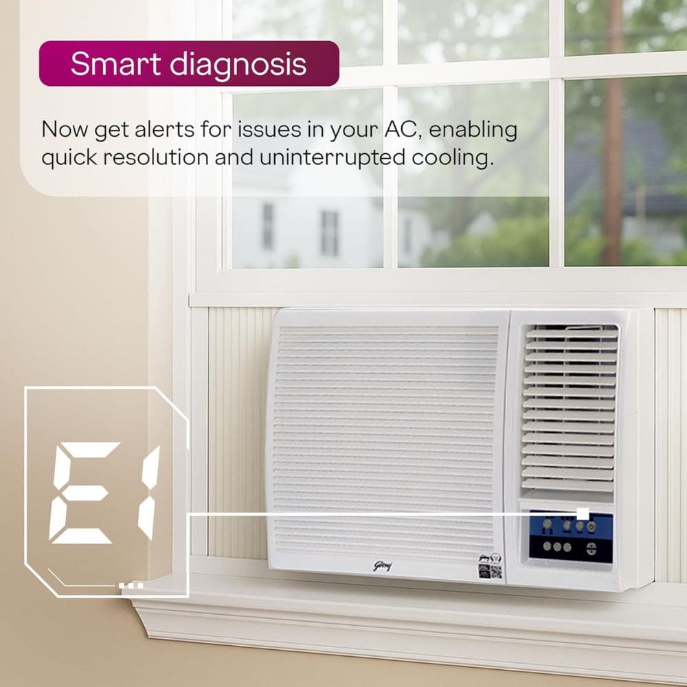 Godrej 1.5 ton 3 Star inverter Window Air Conditioner (WIC 18W3TG)