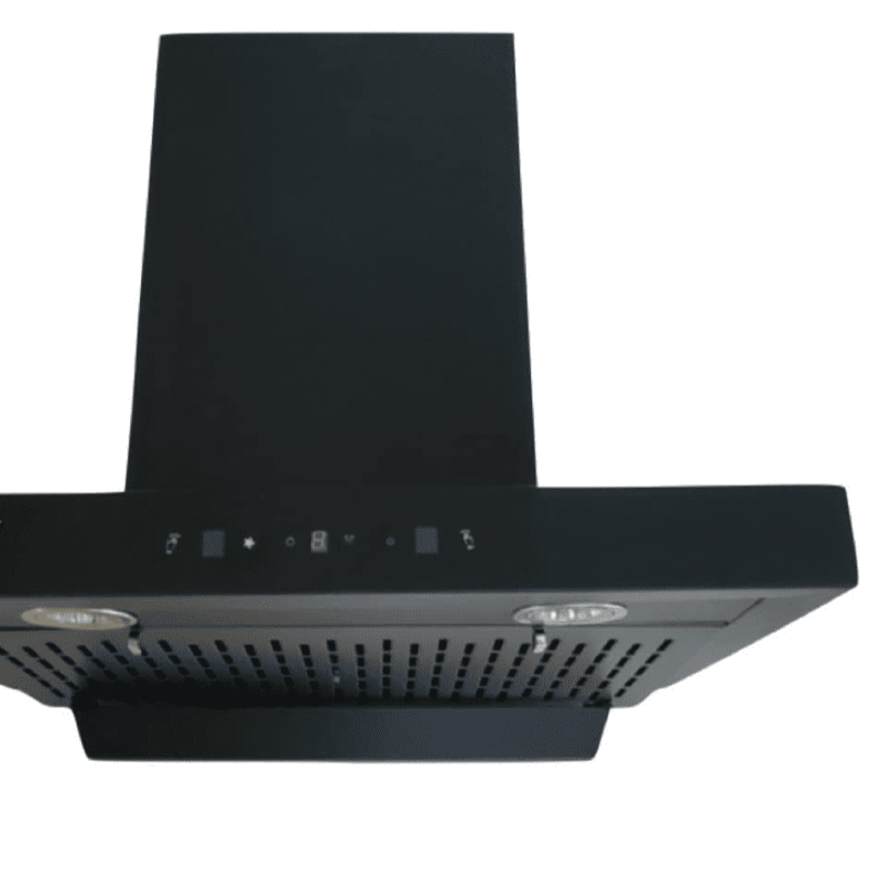 Sujata Jade, 60 cm 1250m3/hr Autoclean Kitchen Chimney with Filterless Technology (Black)