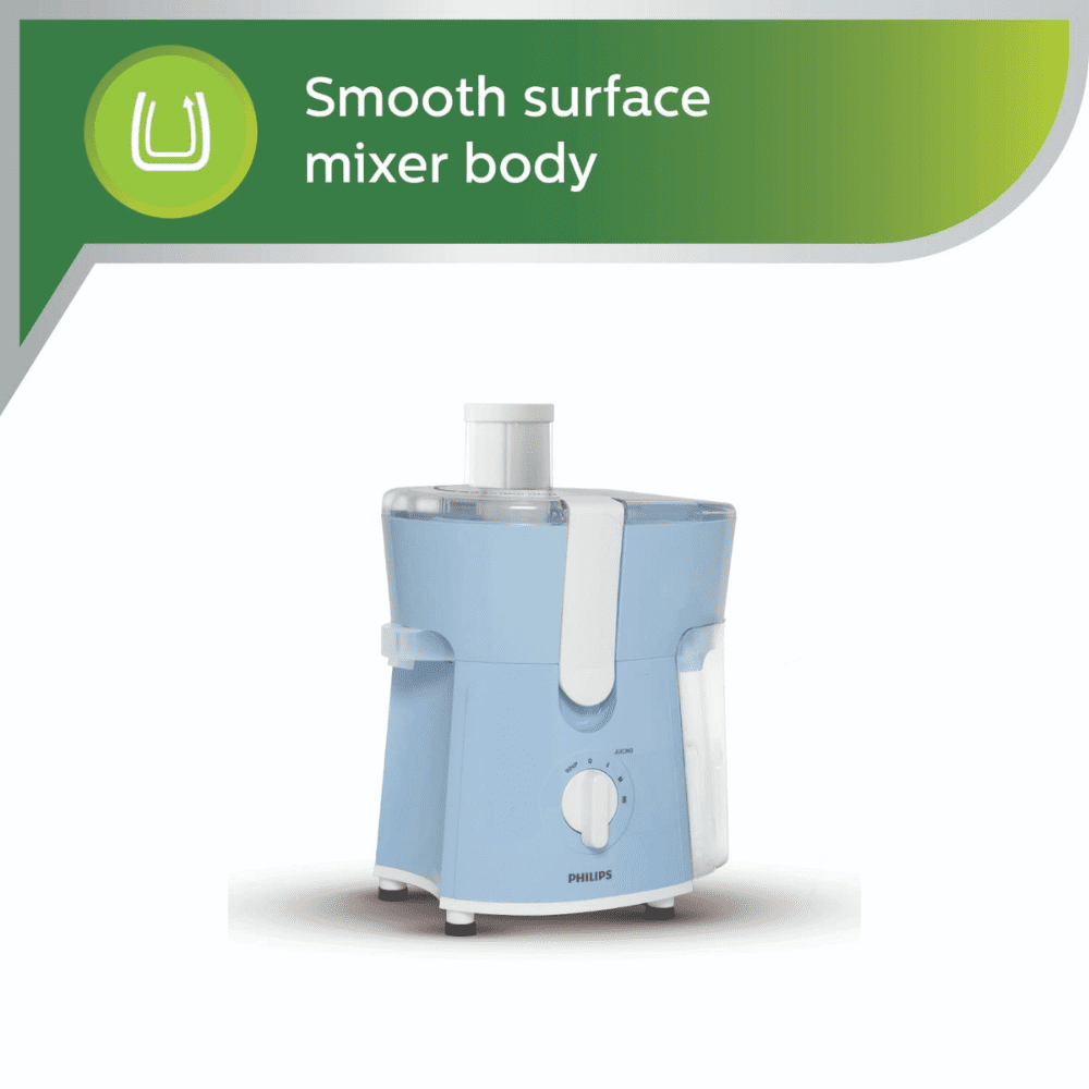 Philips 600 Watt Juicer Mixer Grinder With 3 Jars ( HL7576/00,Celestial Blue & White)