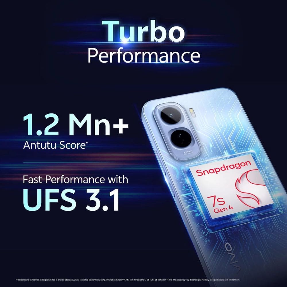 Vivo T5 Pro 5g 8/128G, Powerful 5G with Camera Control Android Phone (Available in Multi Colour)