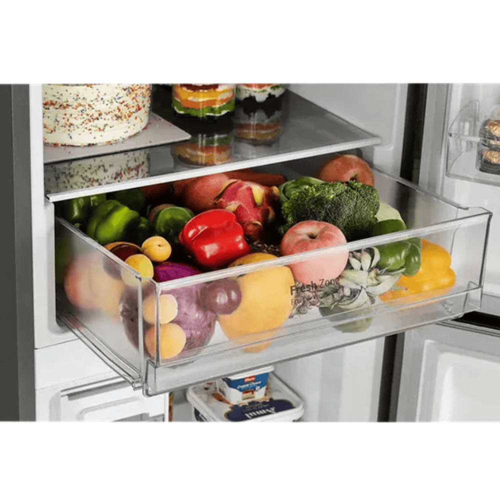 LG 340 Ltrs 2 Star, Inverter Frost Free, Double Door Refrigerator (GL-B382CDSY)