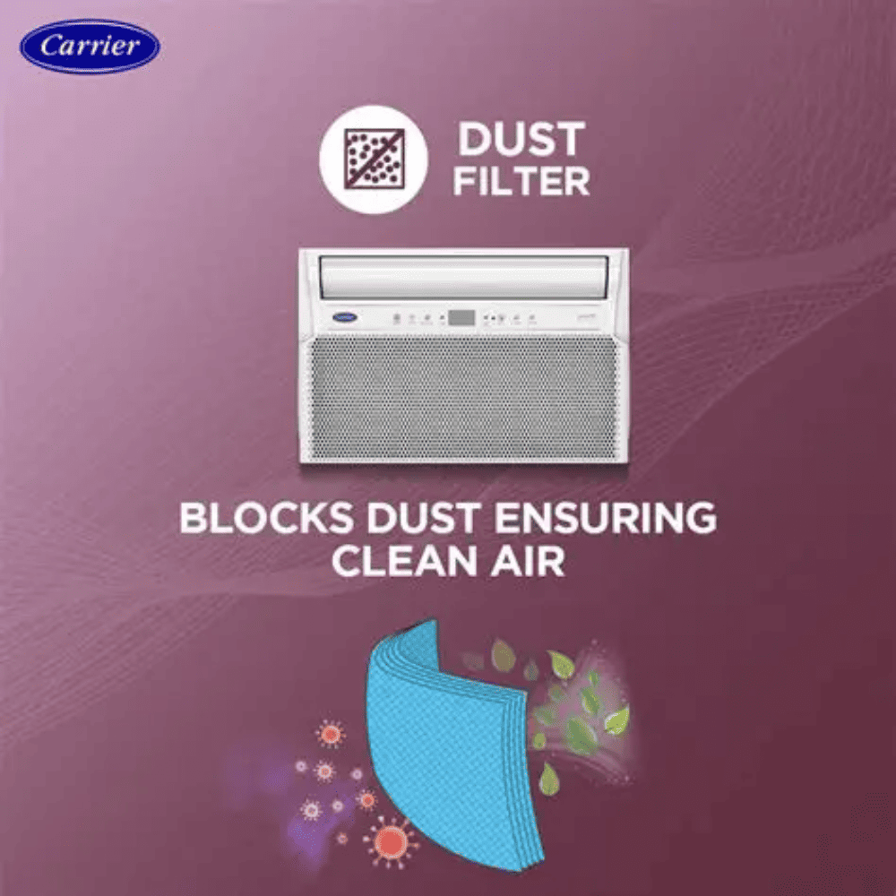 Carrier 1.5 Ton 5 Star Inverter Window Air Conditioner (19K ESTRELLA PLATINUM-X Fxi)