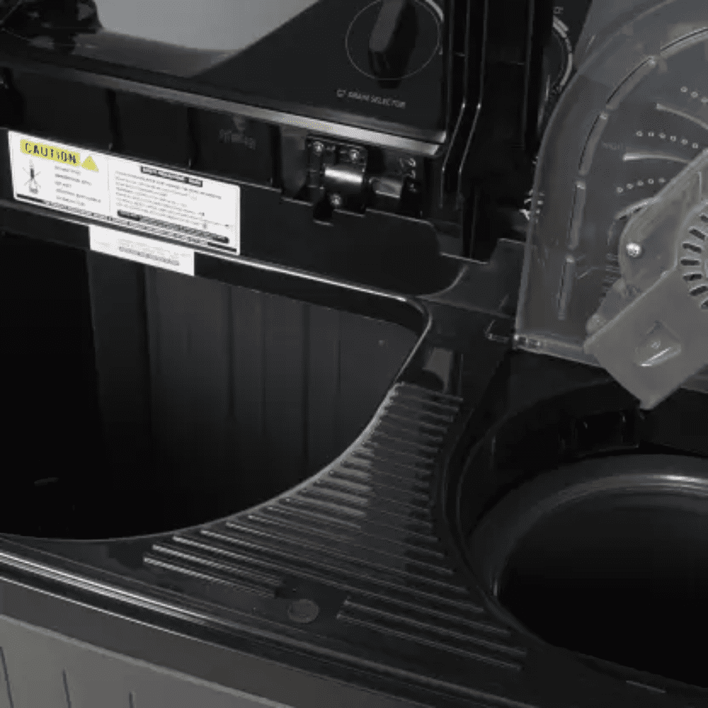 Lloyd 9 Kg 5 Star Semi-Automatic Top Load Washing machine (GLWMS90HSGEX, Silver & Grey)