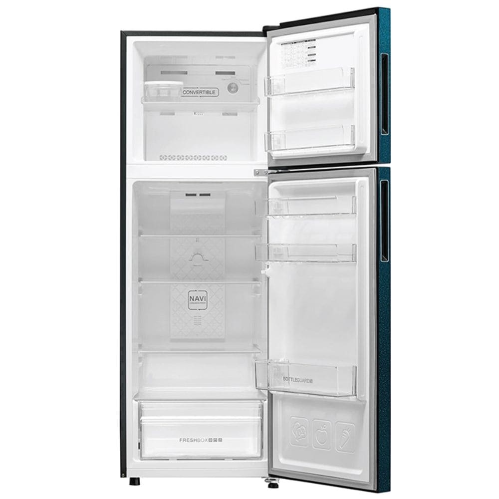 Haier 240 Ltrs 2 Star, Inverter Frost Free, Double Door Refrigerator (HRF-2902BSB-P)