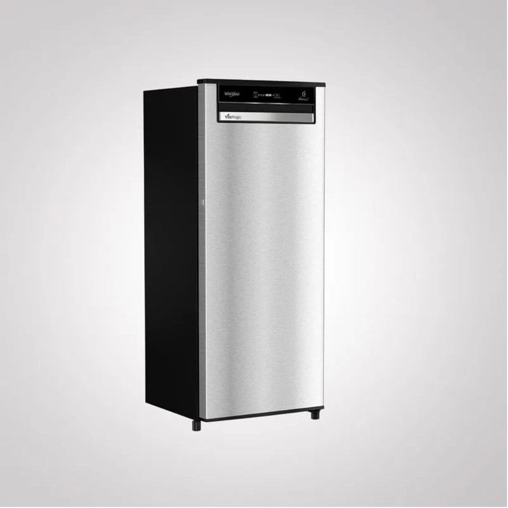 Whirlpool 207 Ltrs, 3 Star Icemagic Pro Inverter Direct Cool Single Door Refrigerator (230 VMPRO PRM 3S ALPHA STEEL Y)