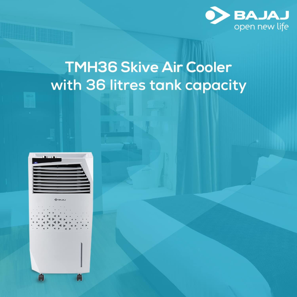 Bajaj TMH36 SKIVE, 36 Ltrs Desert Air Cooler