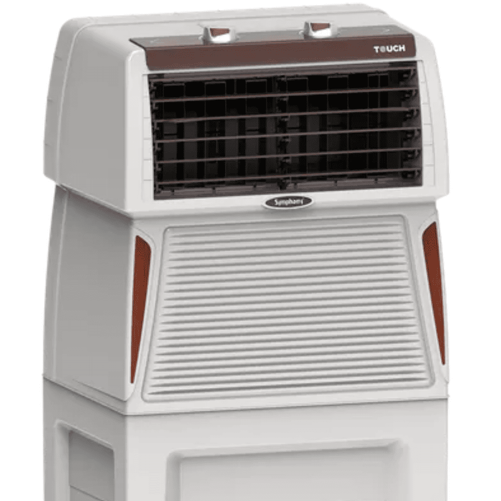 Symphony 50 Ltrs Personal Air Cooler with 4-Side Aspen Pads (Touch50l)