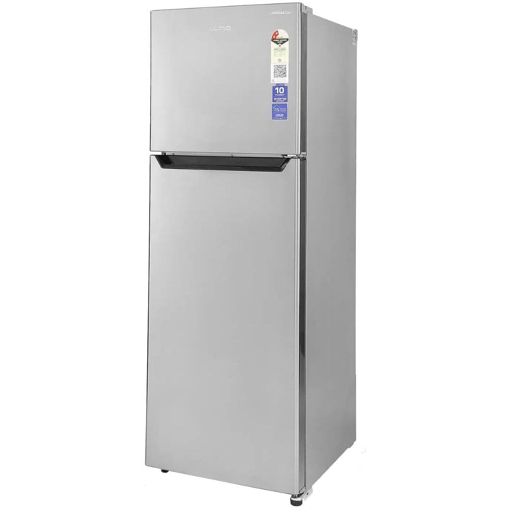 Lloyd 310 Ltrs 2 Star, Inverter Frost Free, Double Door Refrigerator (GLFF342AGSC1GC)