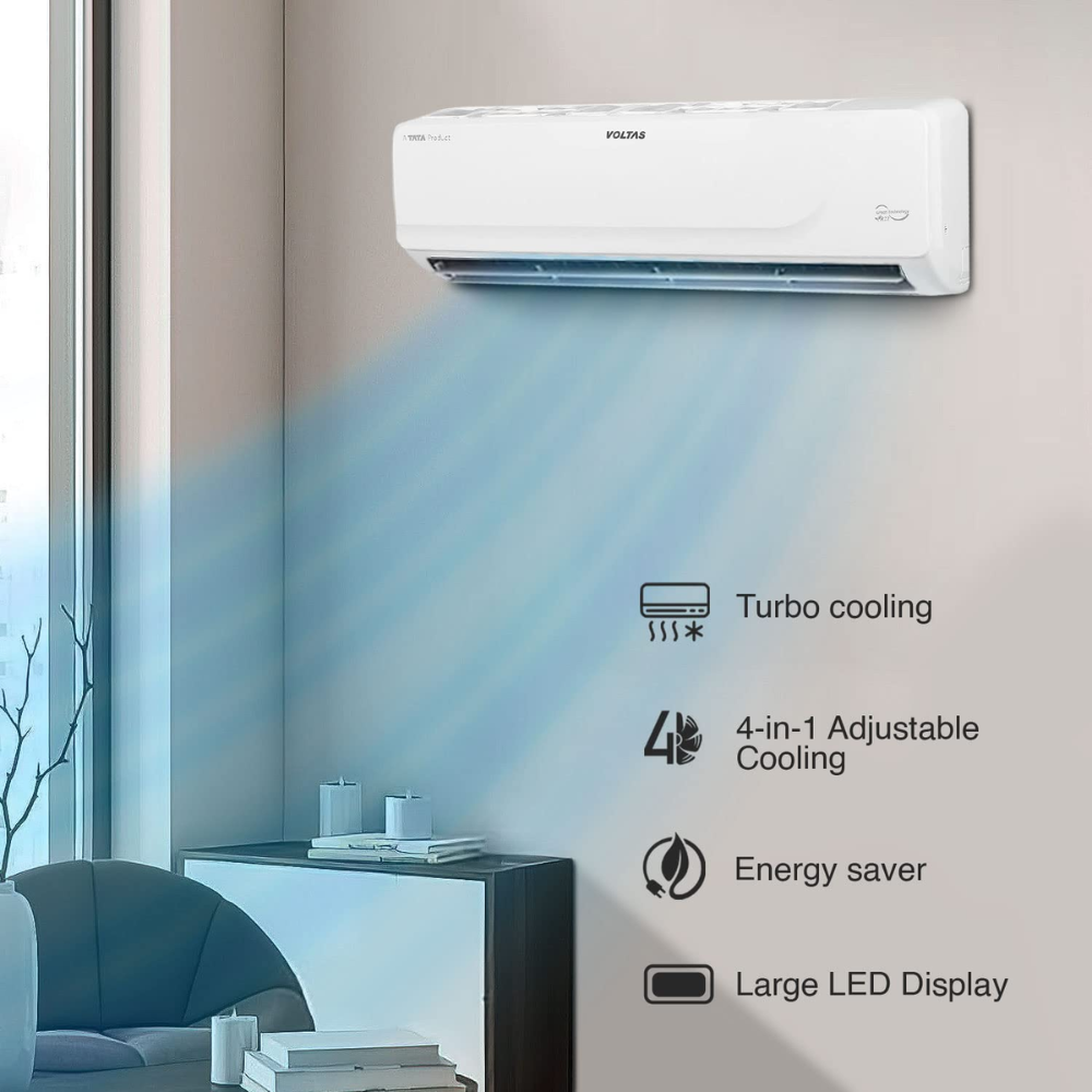 Voltas 1.5 Ton 3 star Fixed Speed Split Air Conditioner (SAC 183 Vectra)