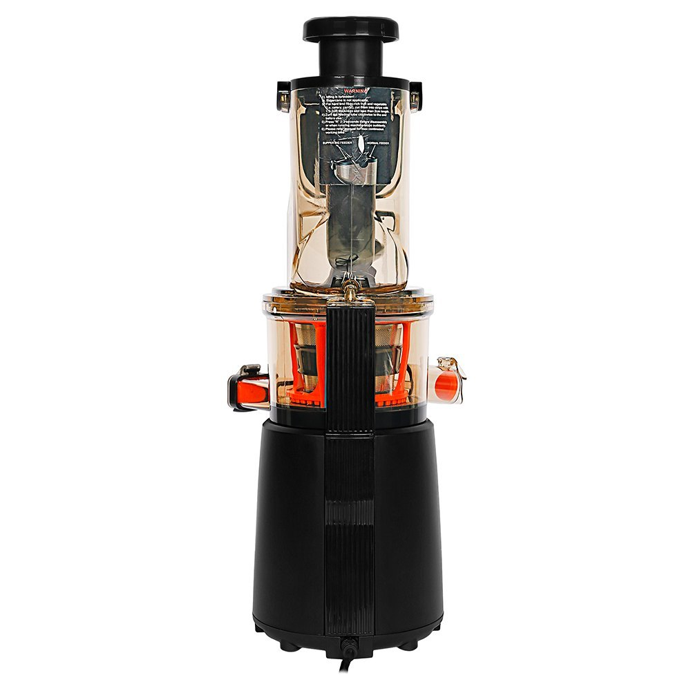 Faber SLOW FSJ 200 BK-M, 2200 Watts Salad maker Cold Press Juicer (Black)