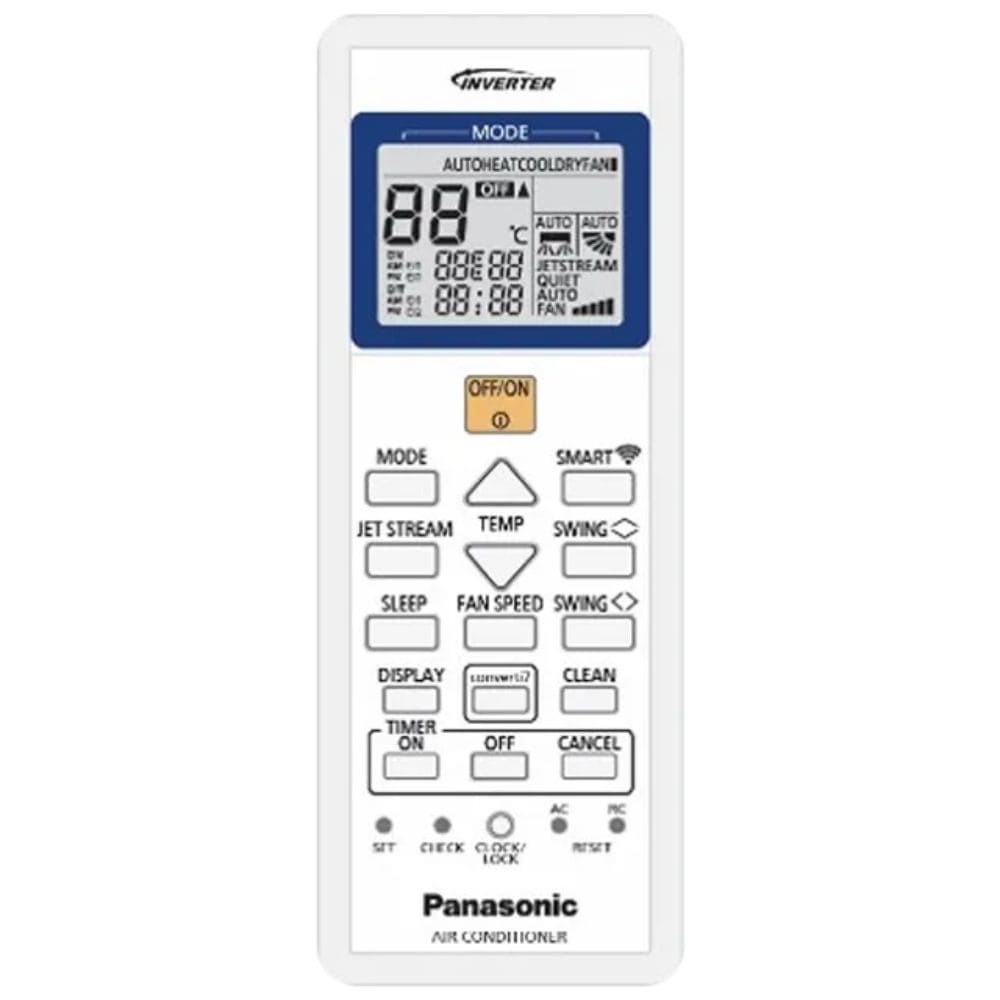 Panasonic 1.0 ton 3  star Inverter Split Air Conditioner (CU-AU12BKYF)