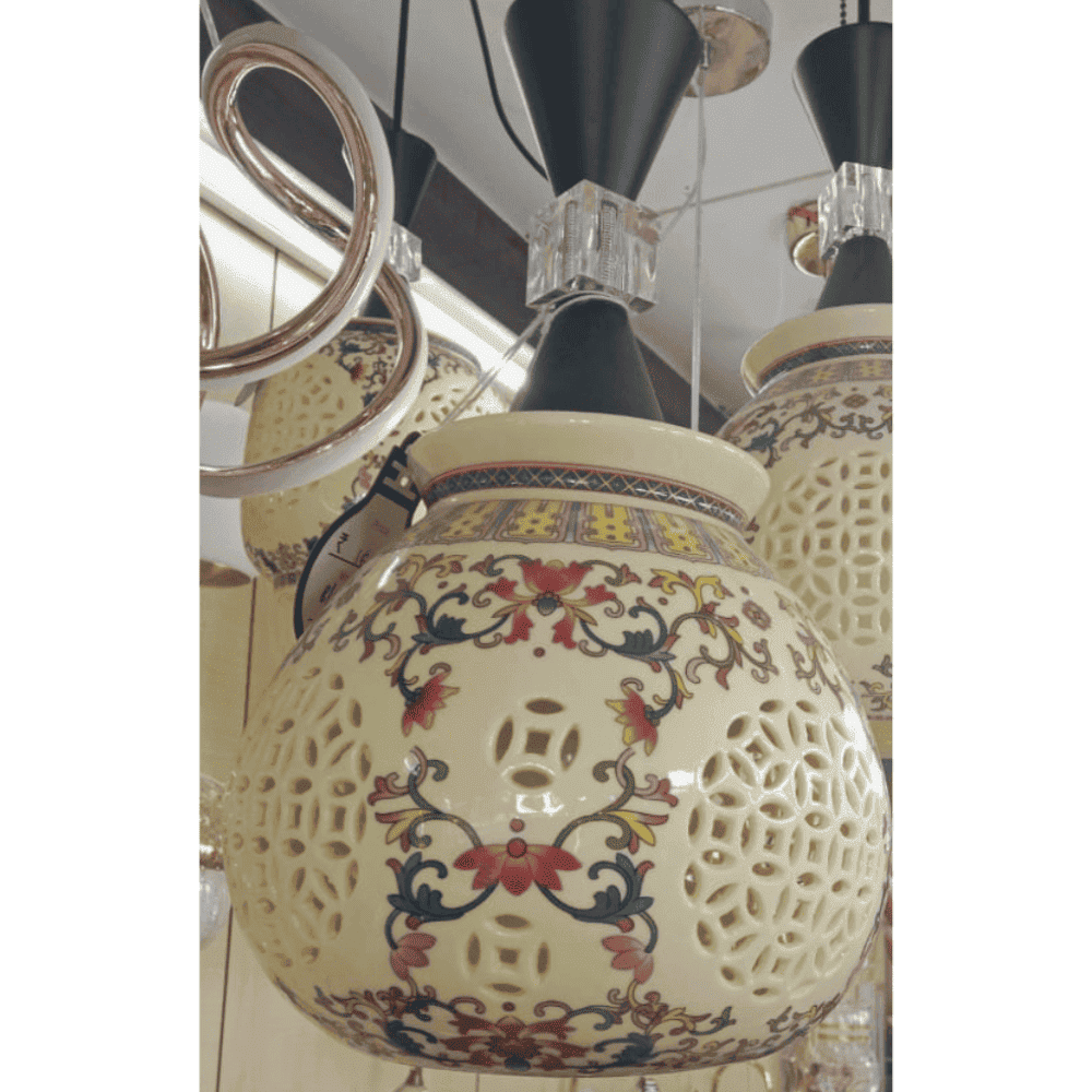 Ceiling Lamp Shades Handmade LED Decorative Hanging Light for Home (Multi colour)