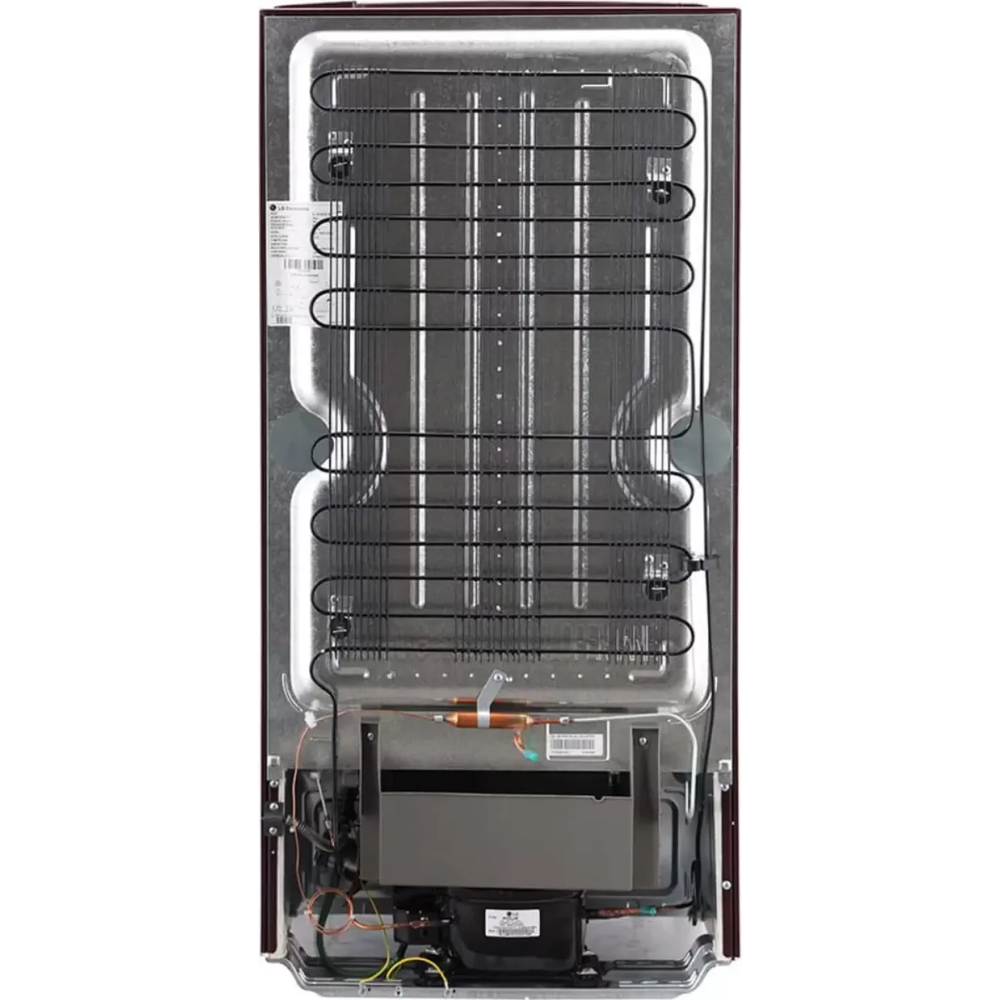 LG 185 Ltrs 2 Star Direct Cool Single Door Refrigerator (GL-B199GSJB, Scarlet Jasmine)