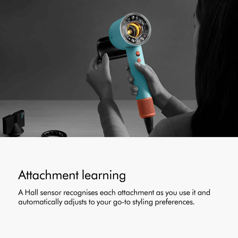 Dyson 515217-01, Supersonic Nural Electric Corded Hair Straightener (Ceramic Patina & Topaz)