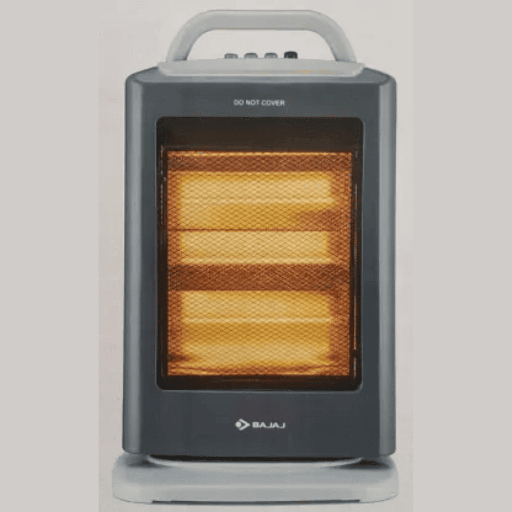 Bajaj 1200 Watts Majesty RH3H Halogen Room Heater, Grey