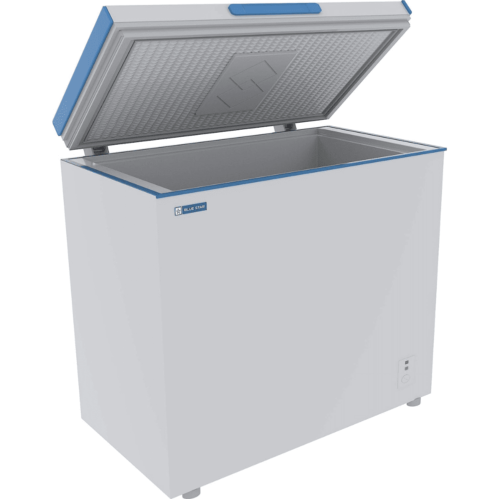Blue Star CHFSD200F, 192 Ltrs Single Door Deep Freezer, White