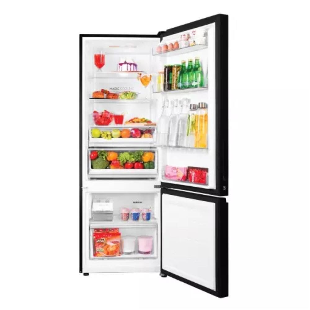 Haier 325L 2 Star Inverter Frost Free Double Door Refrigerator (HRB 3752PKGA P, Mirror Glass)