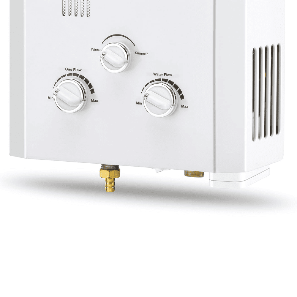 Bajaj 6 Ltrs Instant Gas Water Heater Water Heater Geyser (MAJESTY DUETTO GAS (LPG) White)