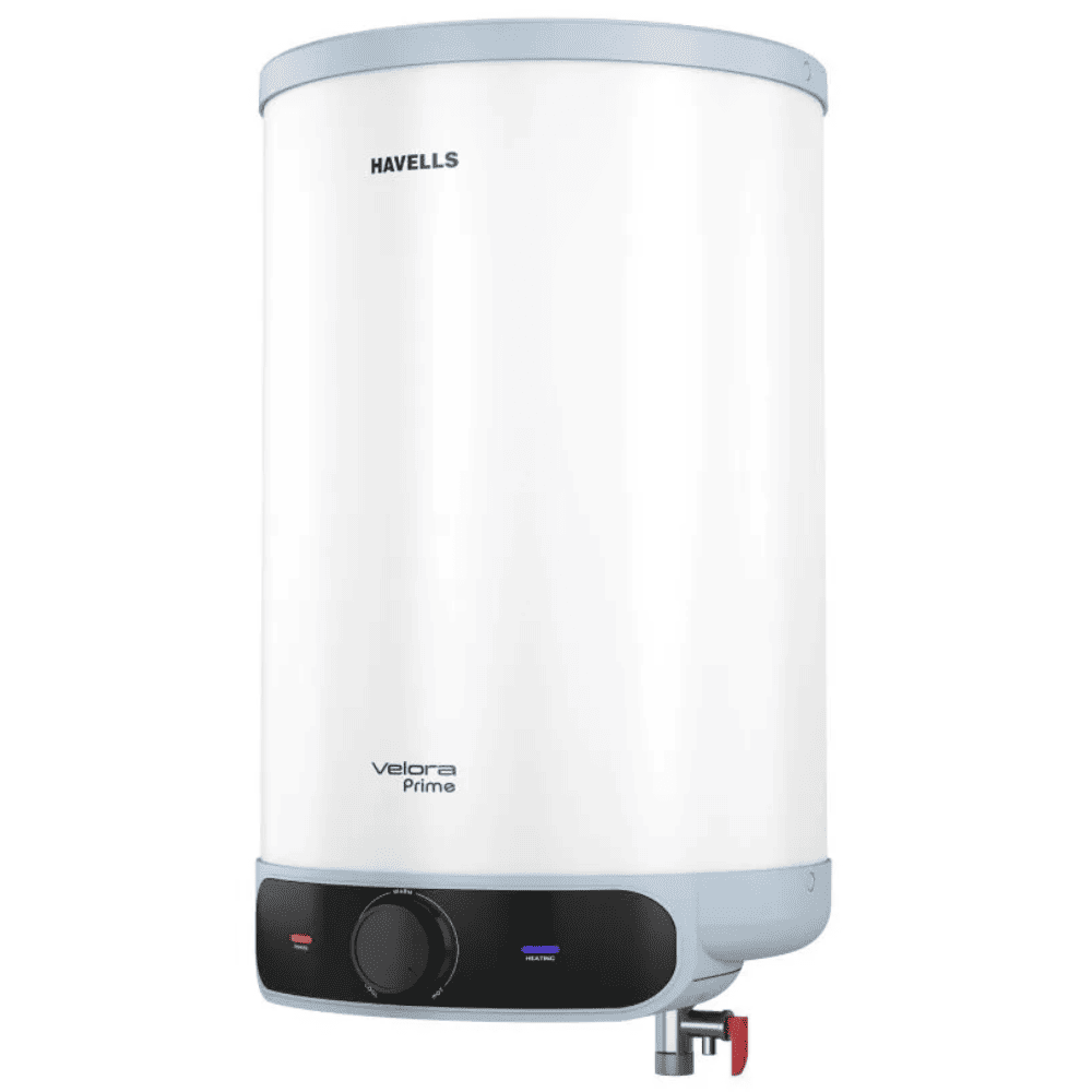 Havells 25 Ltrs Vertical Storage Water Heater Geyser (VELORA PRIME25V, White)