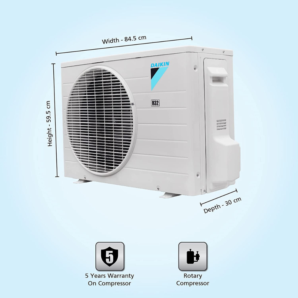 Daikin 1.5 Ton 3 Star Fixed Speed Split Air Conditioner (FTL50U)