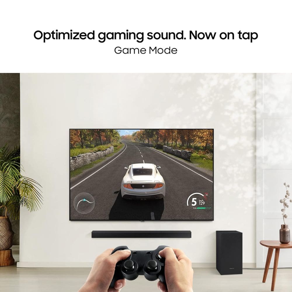 Samsung 150 W Dolby Digital Bluetooth Soundbar (HW-T42E, Black)