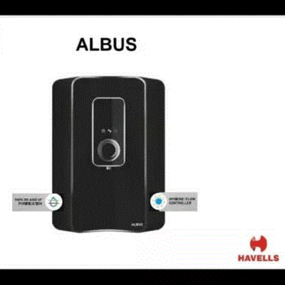 Havells ALBUS, 6 Ltrs Storage,5 Stages of RO & UF Purified Water With Digital Display