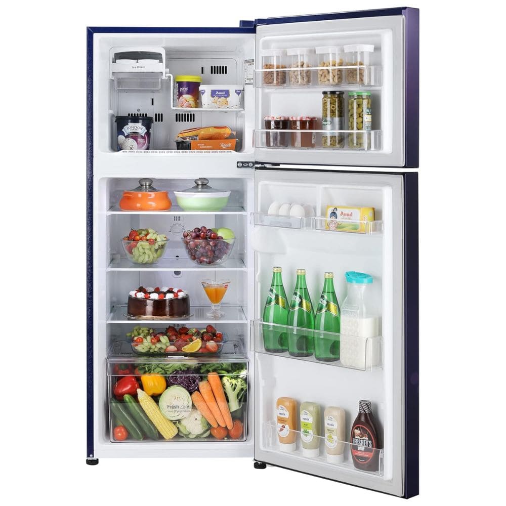 LG 242 Ltrs 2 Star, Inverter Frost Free, Double Door Refrigerator (GL-N292BBCY)