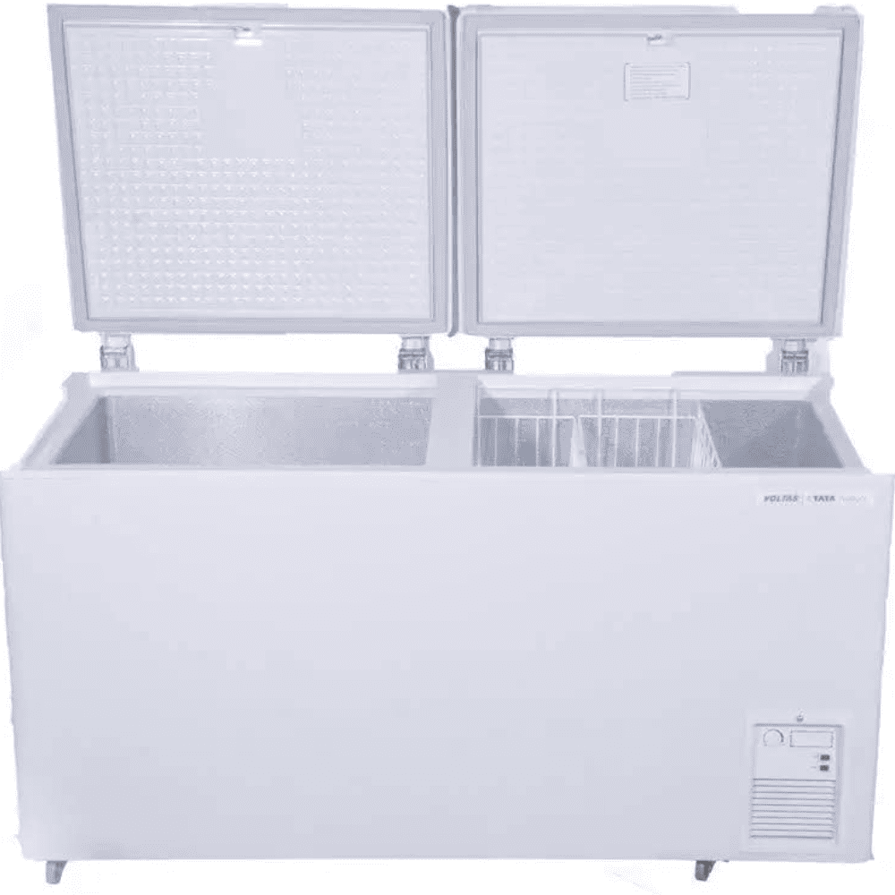 Voltas CF HT 500 DD P, 500 Ltrs Double Door Standard Deep Freezer, White