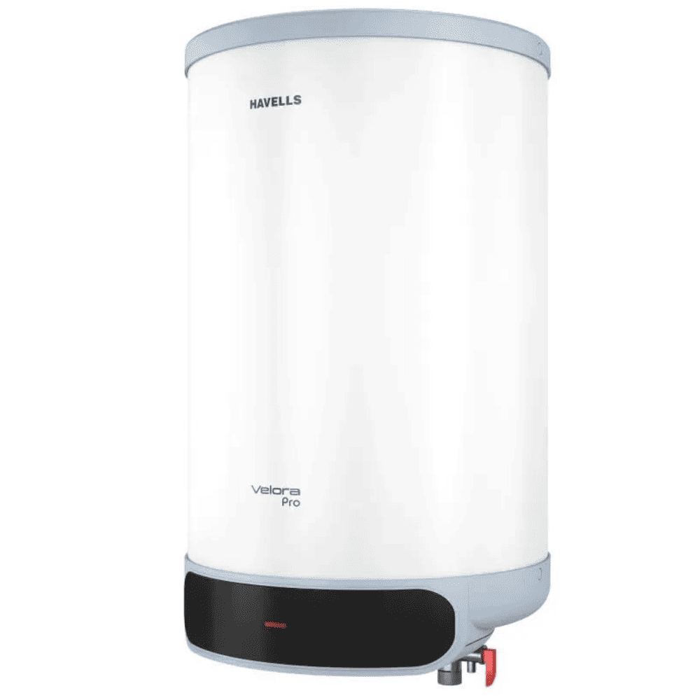 Havells 25 Ltrs Vertical Storage Water Heater Geyser (VELORA PRO 25V, White)