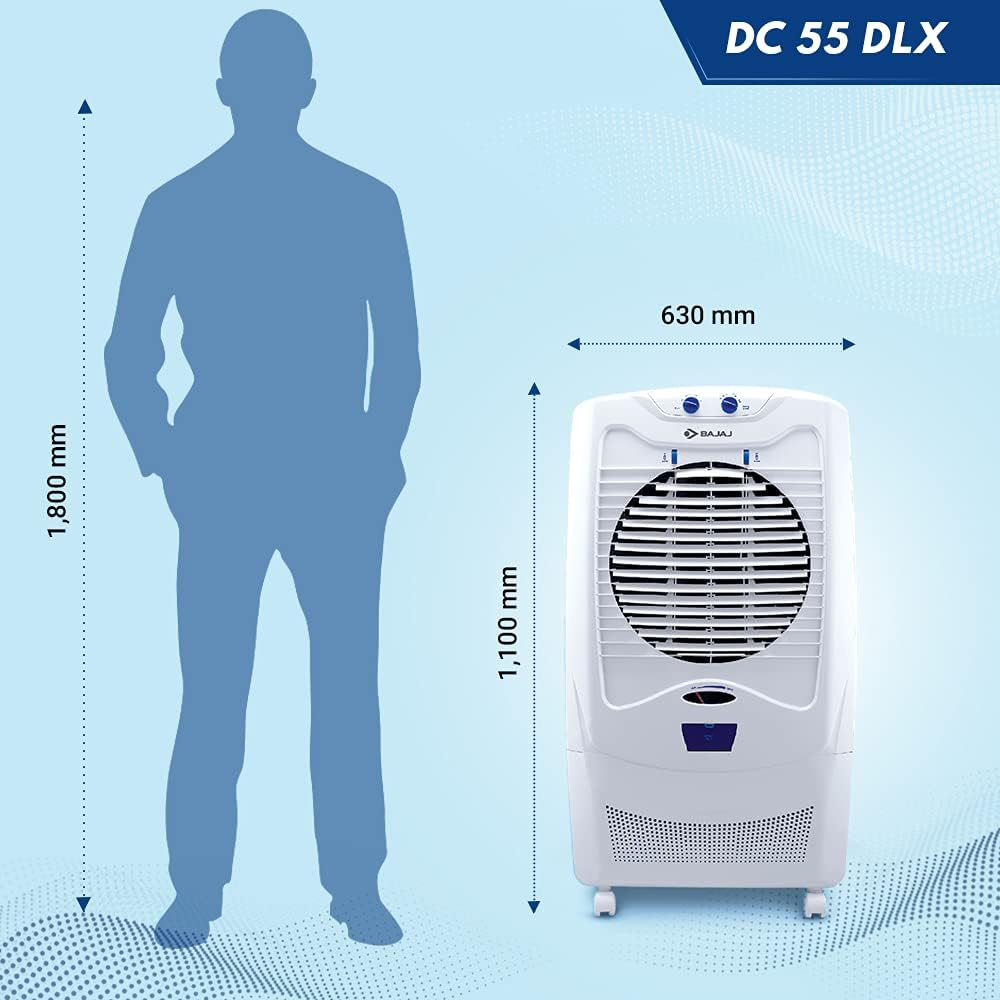 Desert Air Bajaj Air Cooler Dc 55 Dlx Price Bajaj DC55 DLX New, 55