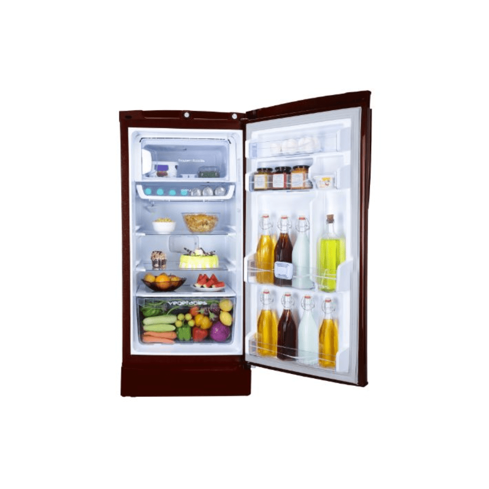 Godrej 234 Ltrs 5 Star Frost Free Direct cool Double Door Refrigerator (RD EDGEPRO 255C TDF, Marine Wine)