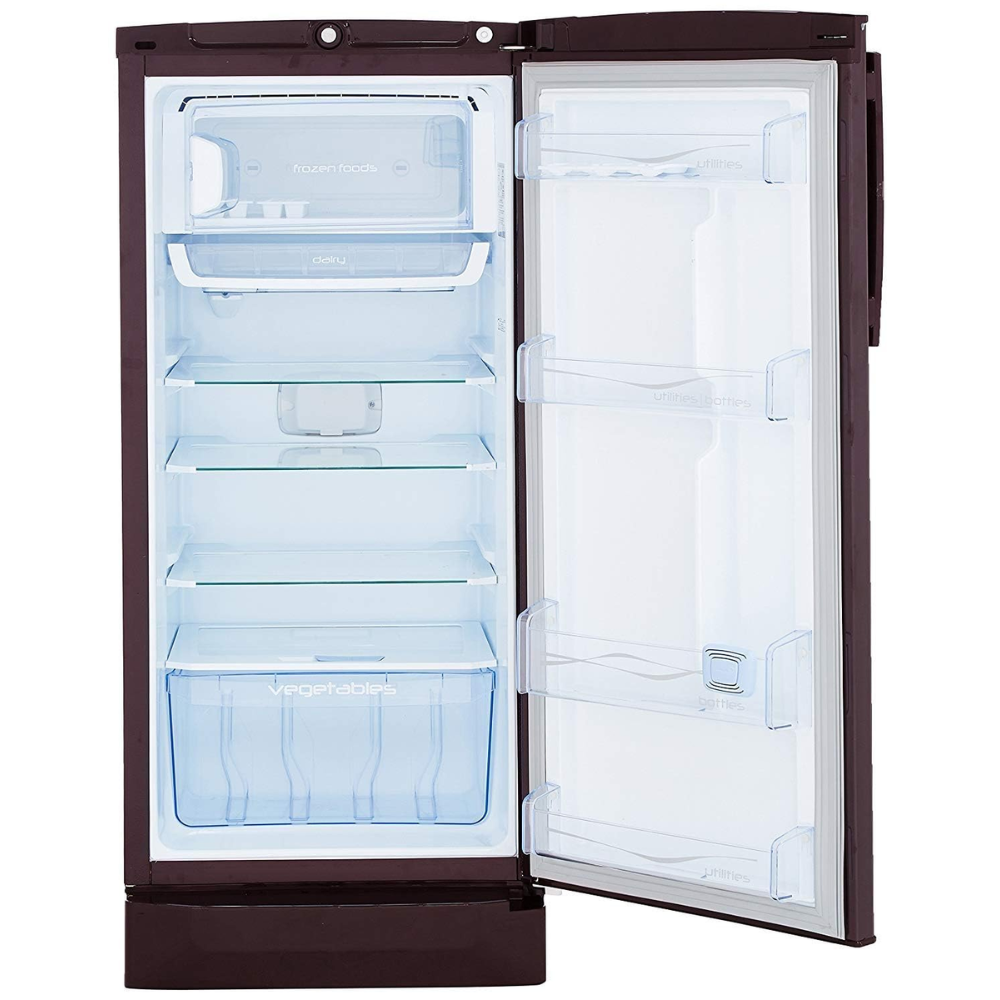 Godrej 190 Ltrs  3 star Direct Cool Single Door Refrigerator (RD EDGEPRO 205D TAF, Zen Wine)