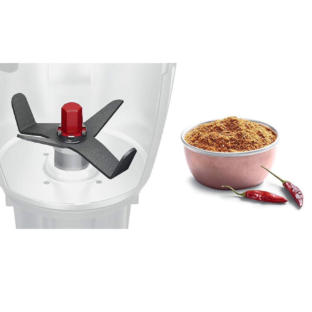 Bosch MG MGM8842MIN, 1000 Watts TrueMixx Pro 4 Jars Mixer Grinder, Black