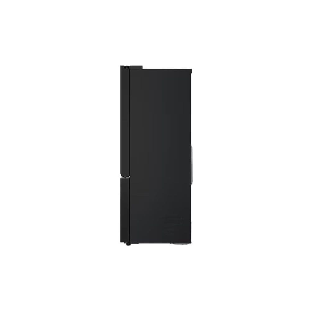 LG 605 Ltrs, 2 Star Convertible French Door Refrigerator (GV F25FFGHB, Black Glass)