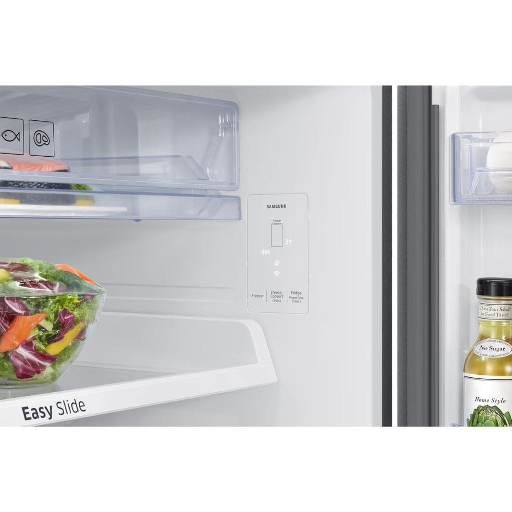 Samsung 530 Ltrs, 1 Star Convertible 5 in 1 Digital Inverter Frost Free Double Door Refrigerator (RT56HG7A61SLTL, EZ Clean Steel)