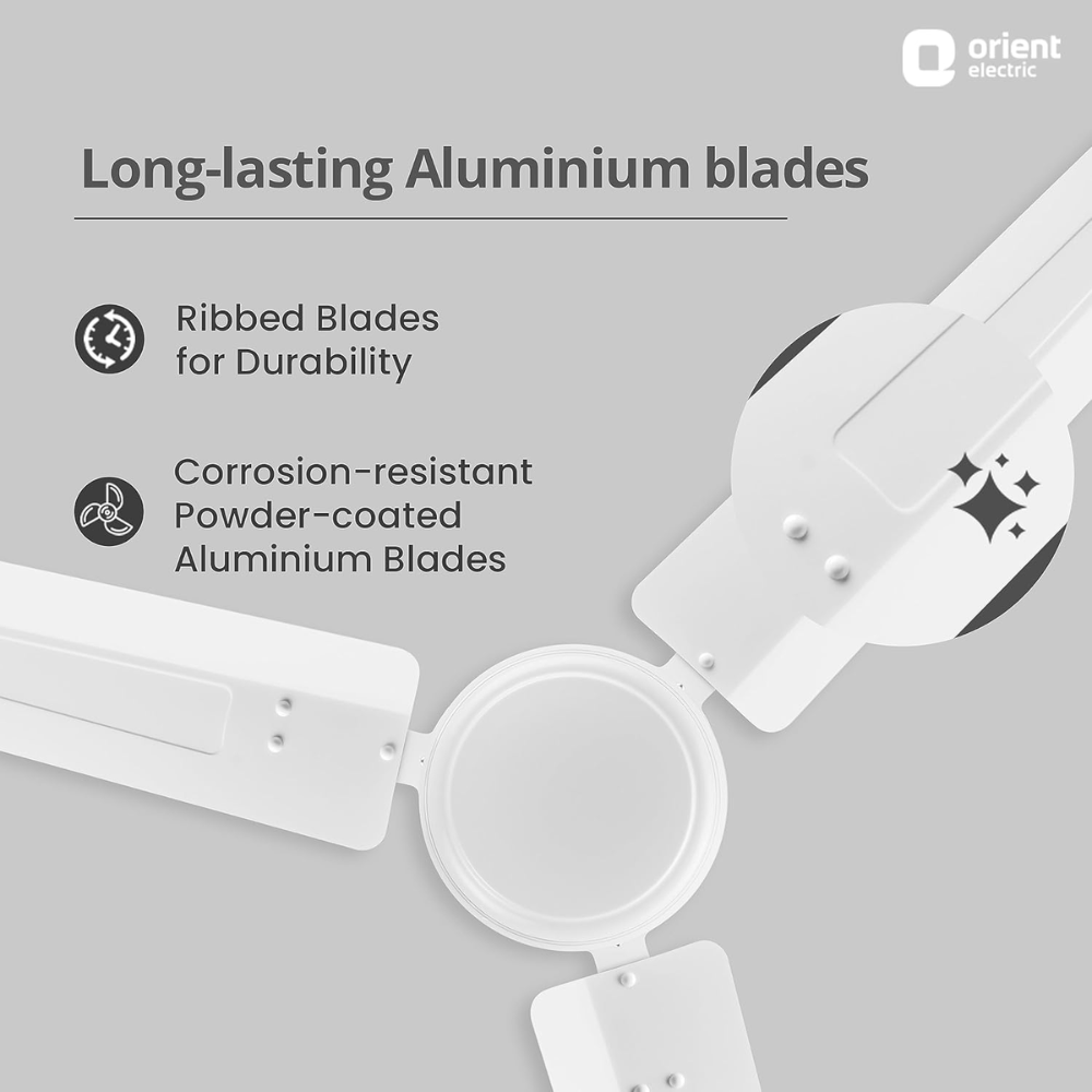 Orient Electric New Breeze, 1400mm 3 Blade Ceiling Fan