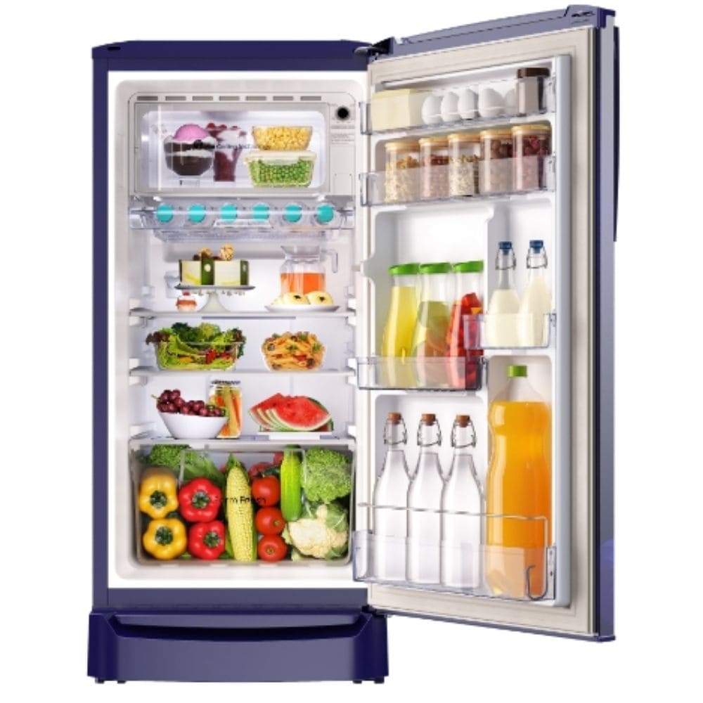 Godrej  180 Ltrs 1 Star Direct Cool Single Door Refrigerator (RD ERIOPLS 205A THF SS BL, Silver Blue)