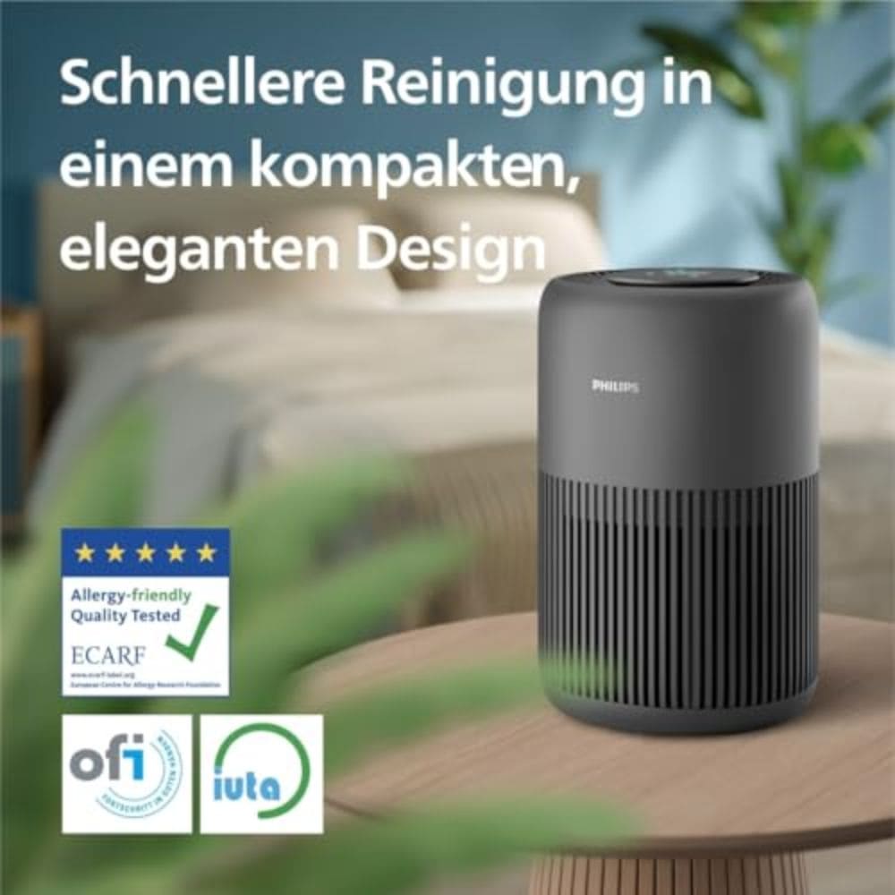 Philips AC0951/63, 3200 Series Smart Air Purifier, HEPA Filter with Wi-Fi (black)