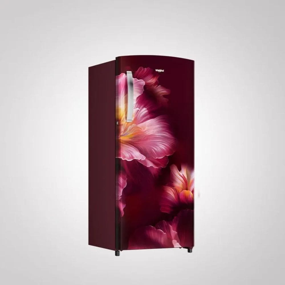 Whirlpool 274 Ltrs, 3 Star Direct Cool Single Door Refrigerator (305 IMPRO PLUS PRM 3S WINE VELVET Y)