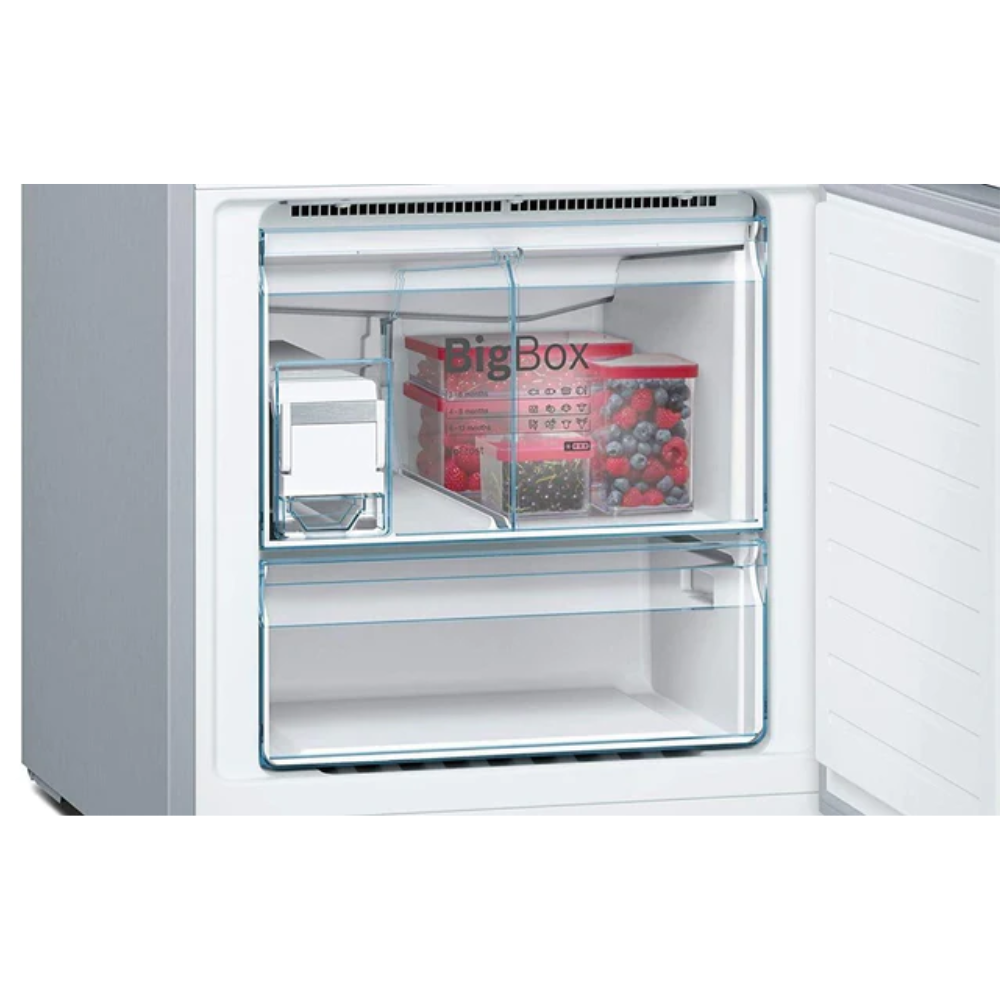 Bosch 559 Ltrs Inverter Frost Free Double Door Refrigerator (KGN56LB41I, Black)