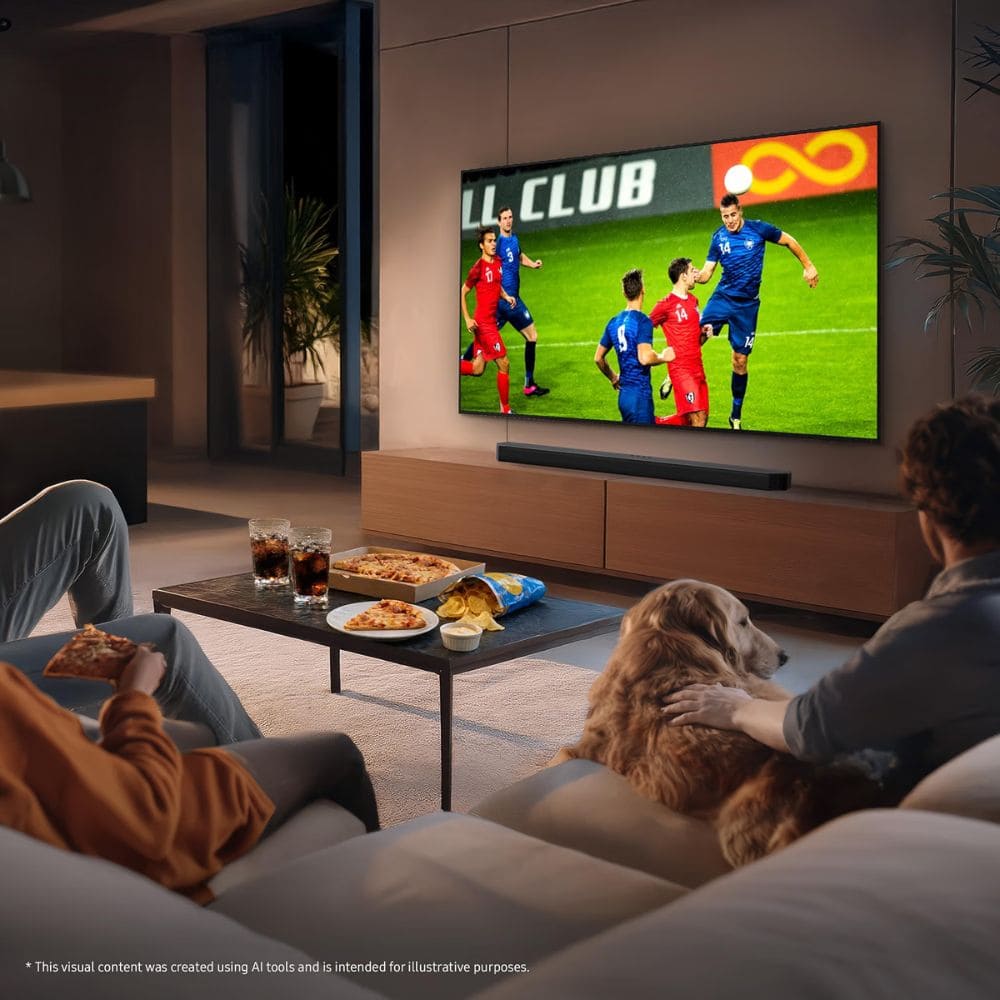Samsung QA100QN80HUXXL, 100 Inches 4K AI Smart Neo QLED TV, Titan Black