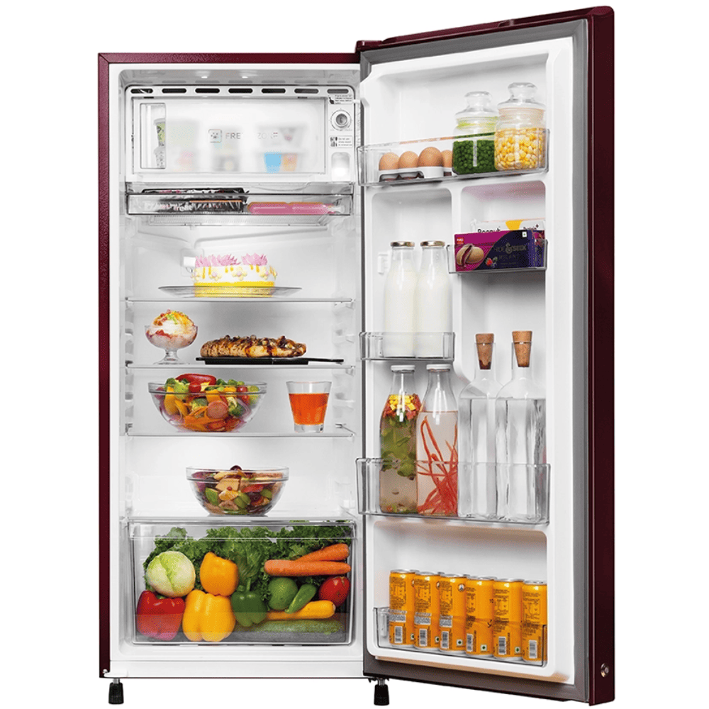 Haier 190 Ltrs 3 Star, Inverter Direct Cool, Single Door Refrigerator (HRD-2113CRH-N)