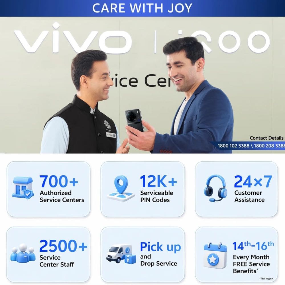 Vivo T5 Lite 5g 4/128G, Powerful 5G with Camera Control Android Phone (Available in Multi Colour)