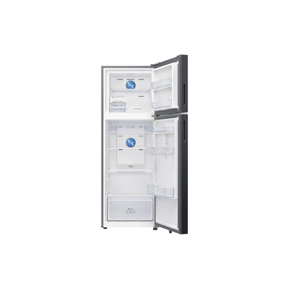 Samsung 236 Ltrs, 2 Star Digital Inverter Frost Free Double Door Refrigerator (RT80H28U2FHL, Black Caviar Matt)